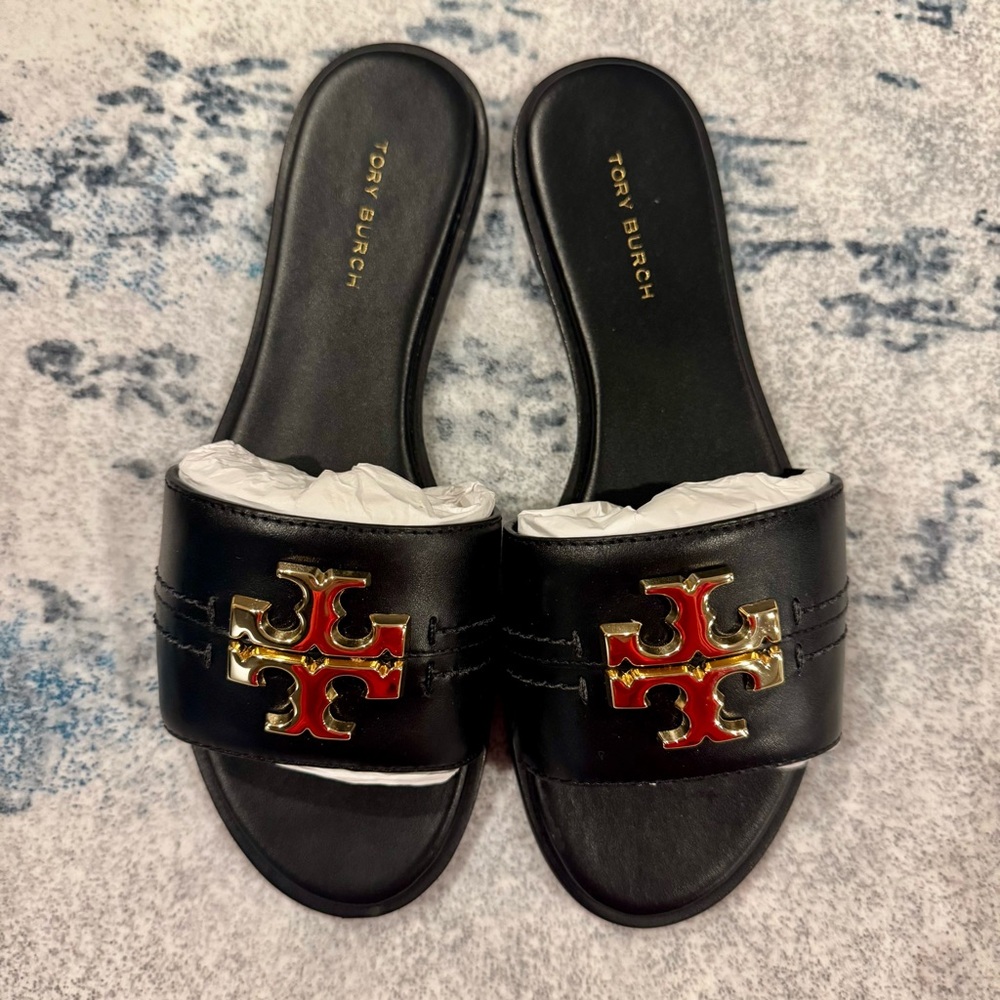Tory Burch Everly Slide | Size 5.5 | Like New - Picture 1 of 4
